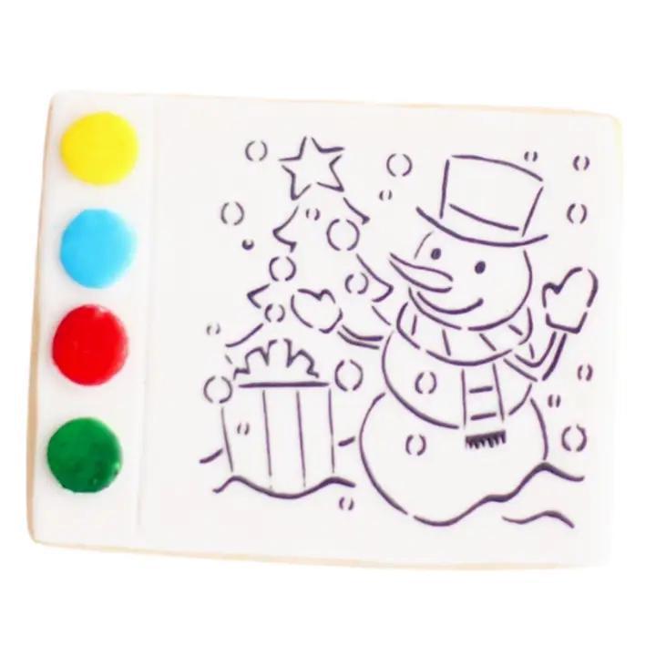 Christmas Paint Your Own Cookies