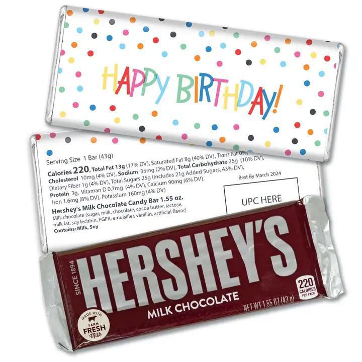 Wrapped Hershey's Bar