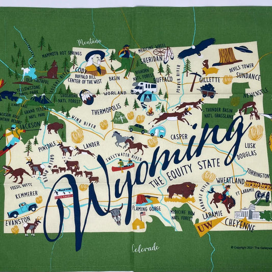 State Tea Towel