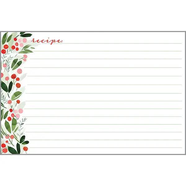 Holiday Recipe Cards
