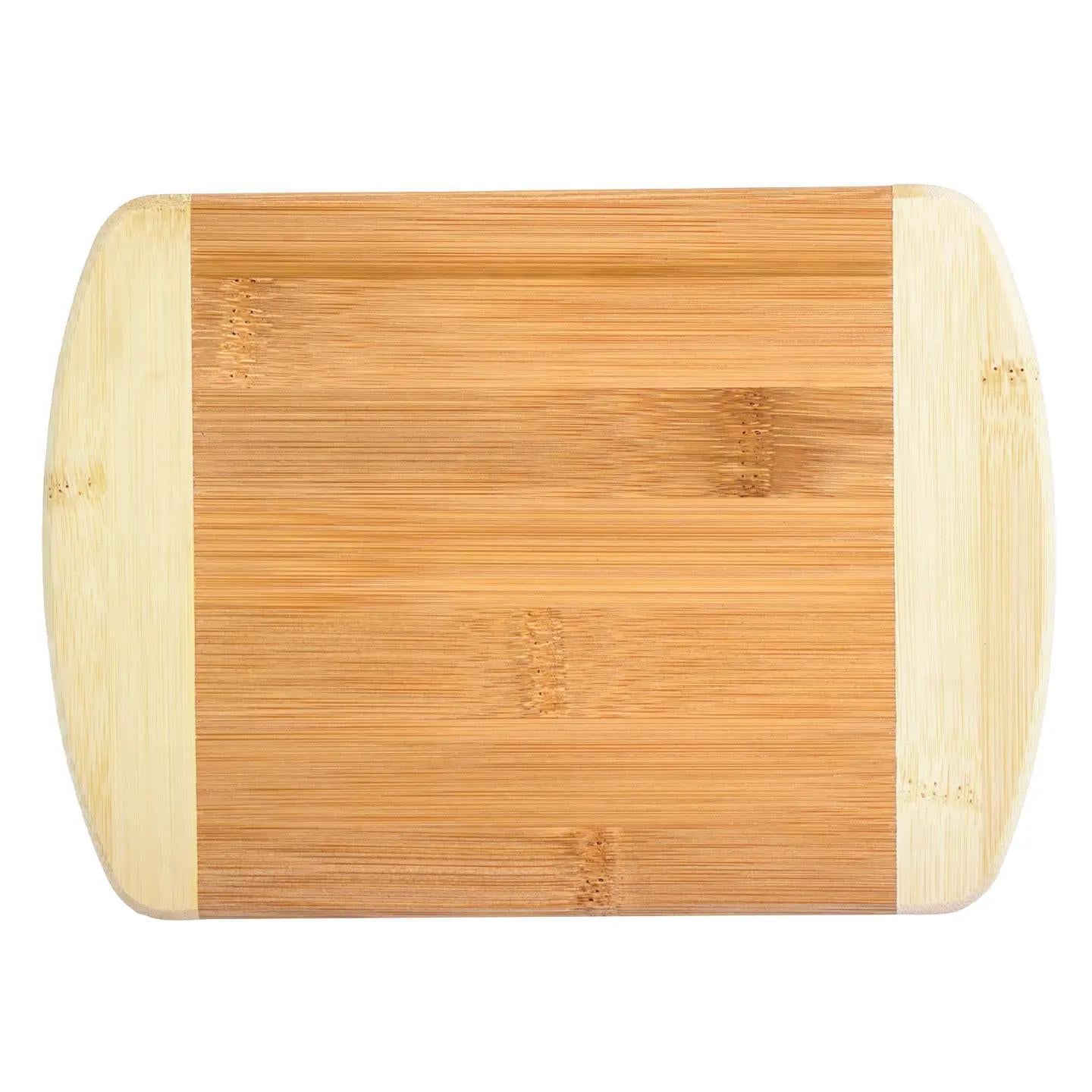Two-Tone Small Bamboo Cutting Board 8"