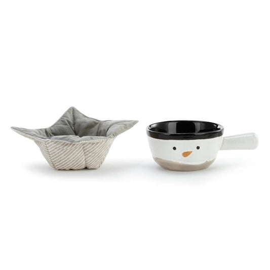 Soup Crock & Bowl Cozy Set