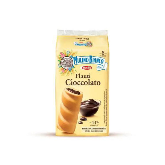 Mulino Bianco Flauti with Chocolate Cream