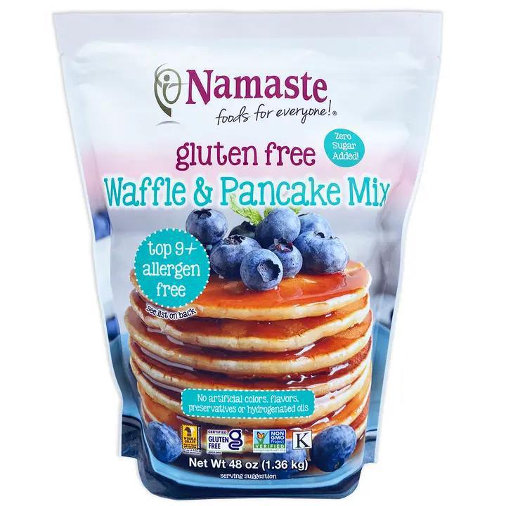 Namaste GF Waffle & Pancake Mix 48oz