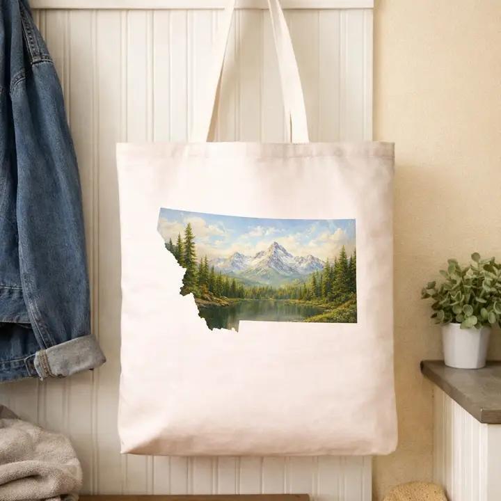 State Icon Tote Bag