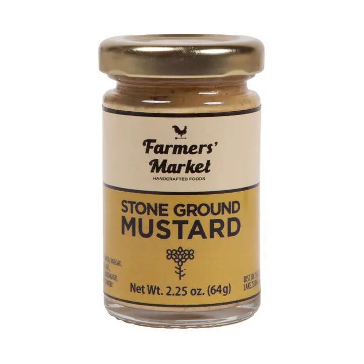 Farmers' Market Mini Mustard Jars