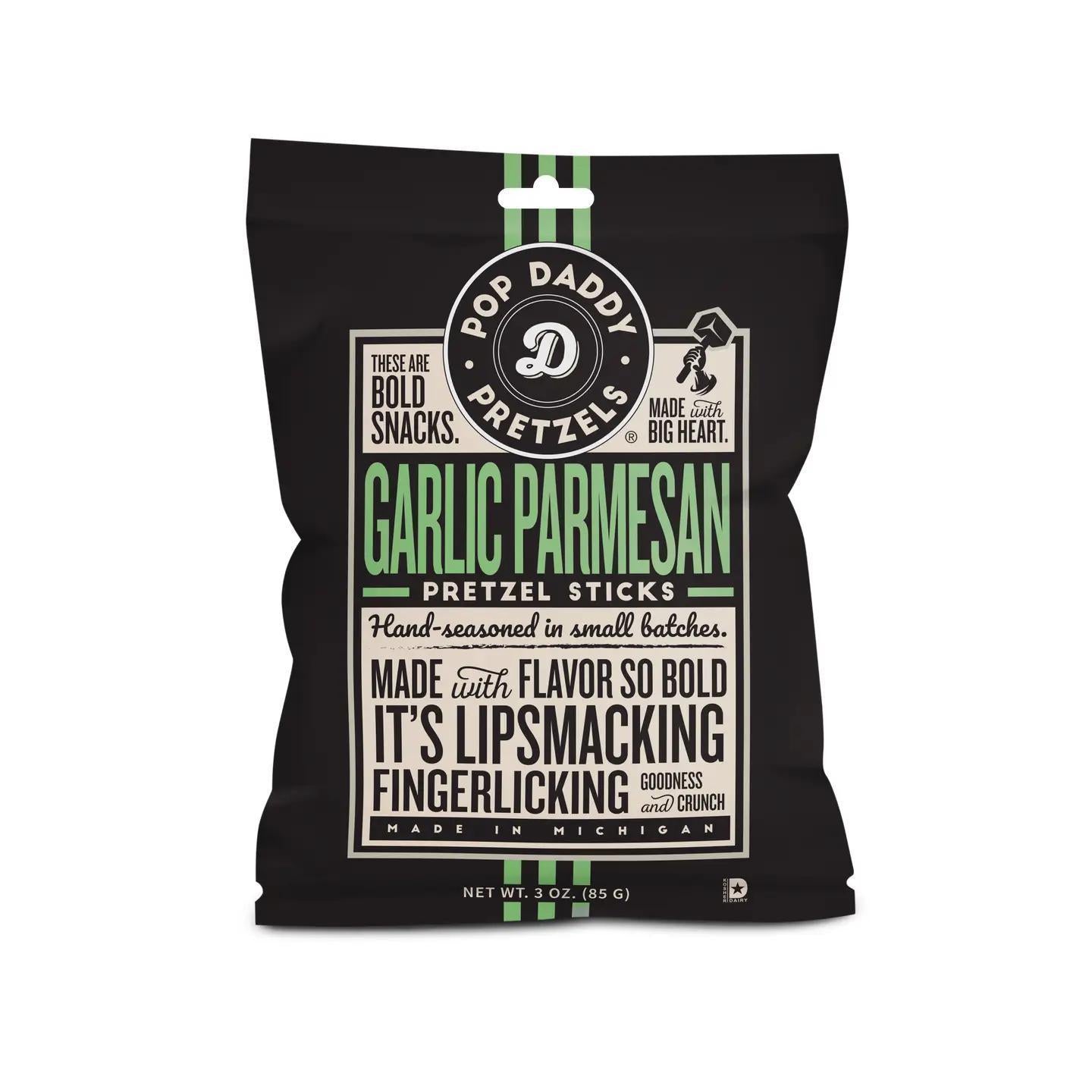 Garlic Parmesan Seasoned Pretzels 3.0oz