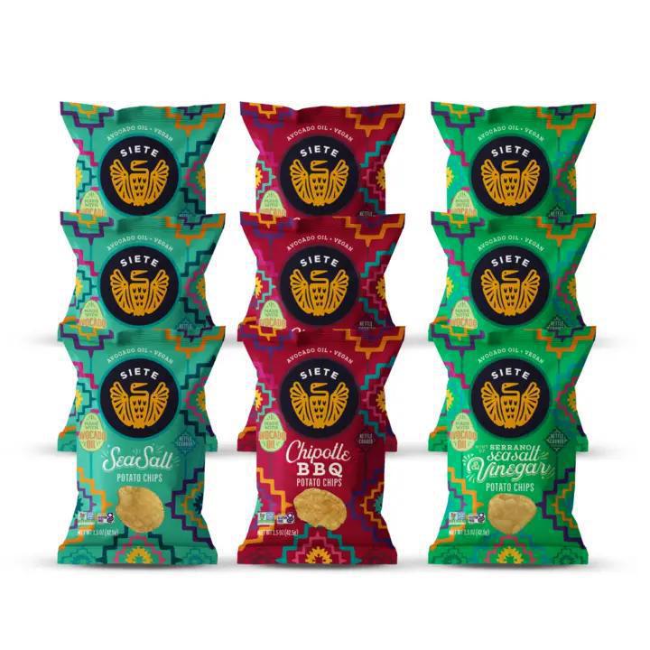 Kettle Cooked Potato Chips Assorted Flavors