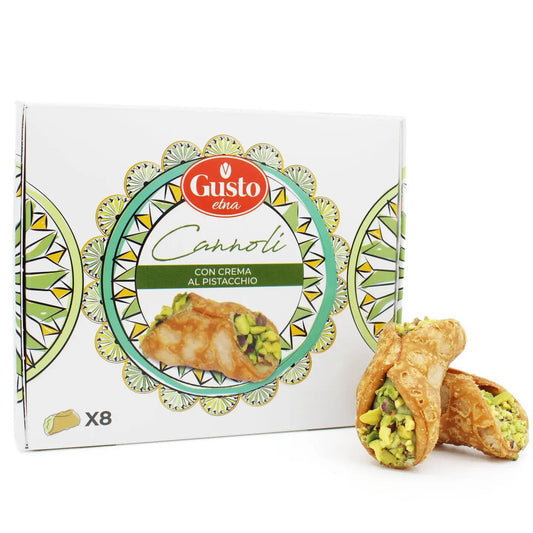 Mini Pistachio Cream Cannoli in Gift Box