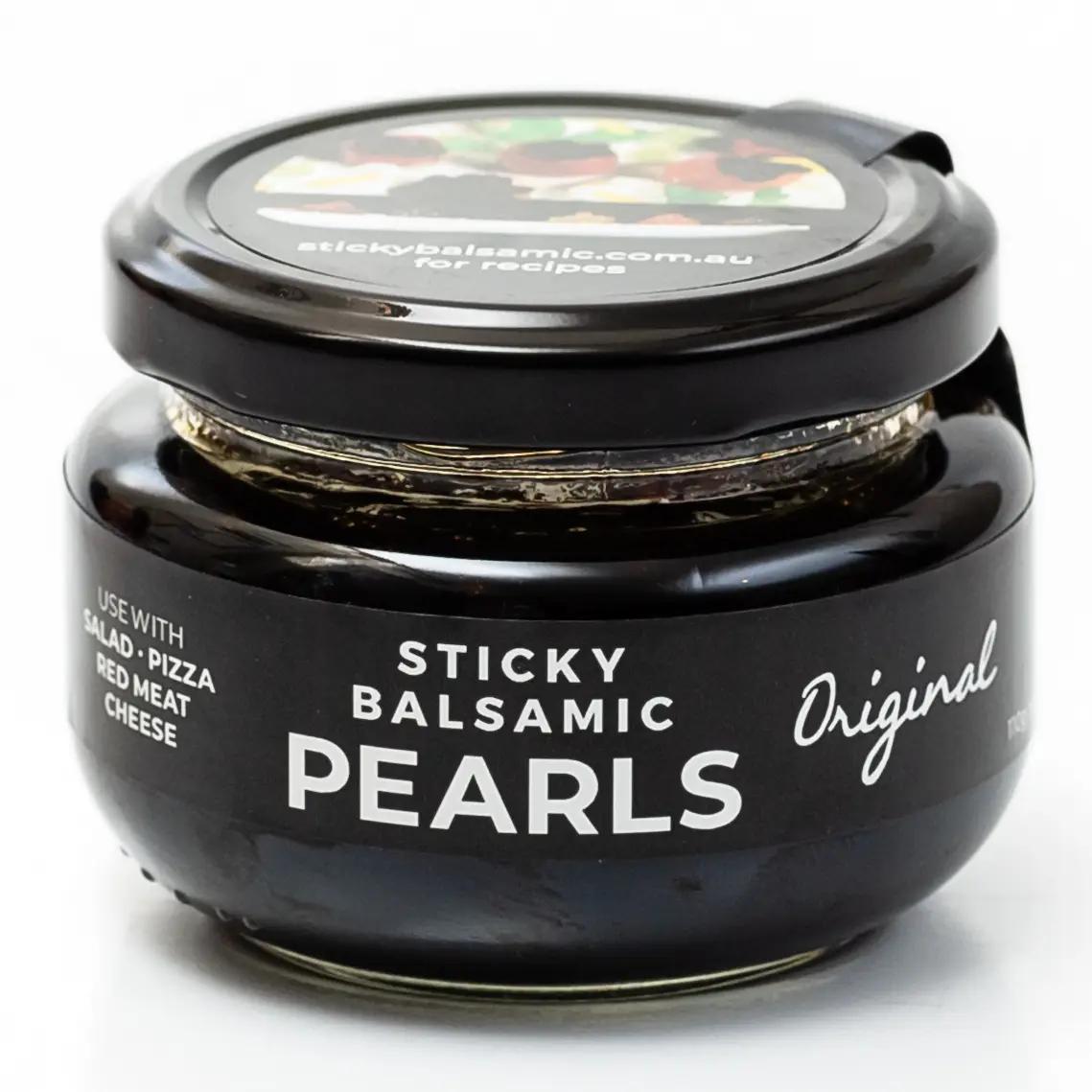 Sticky Balsamic Pearls