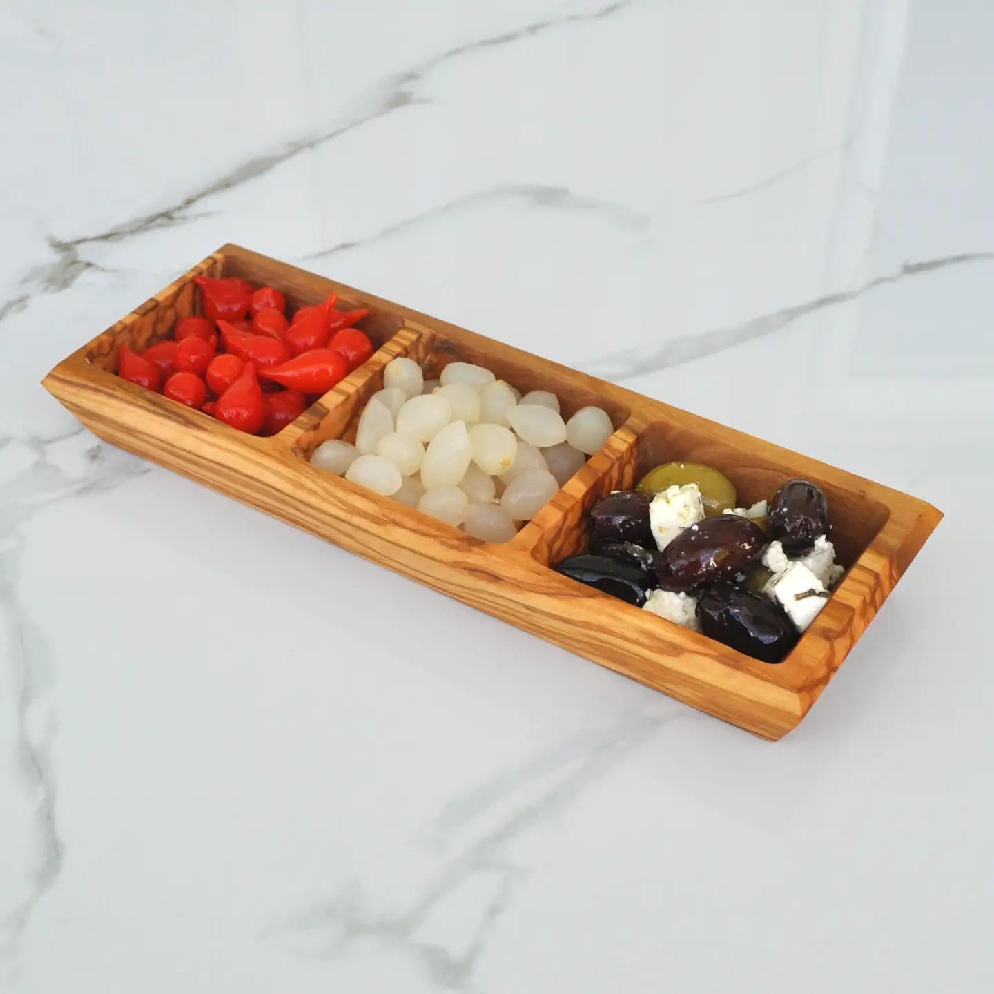Olive Wood Dipping Bowl