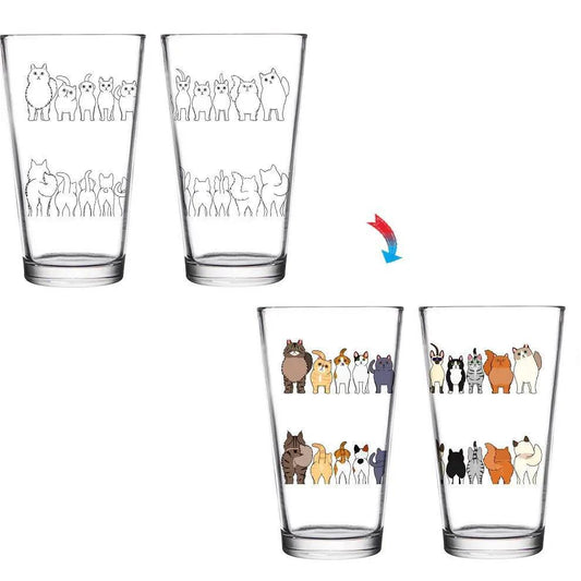 Color Changing Pint Glass
