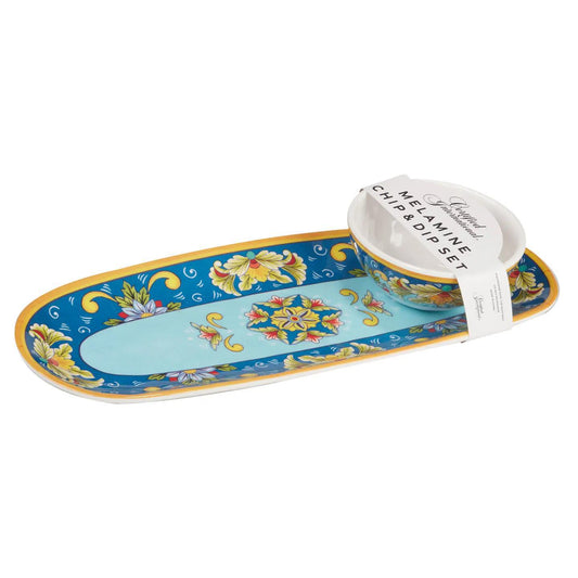 Melamine Chips & Dip Set Palermo