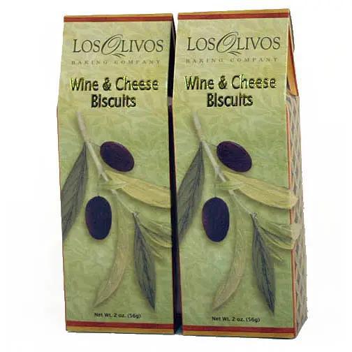Los Olivos Wine & Cheese Biscuits