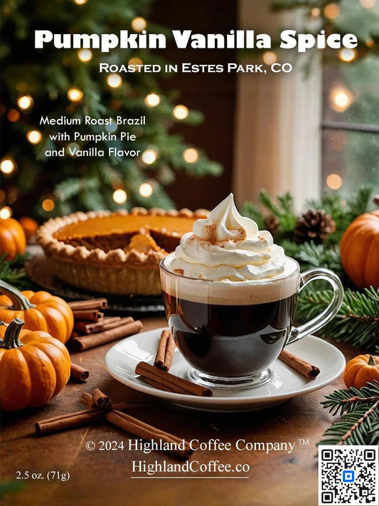 Pumpkin Vanilla Spice Coffee