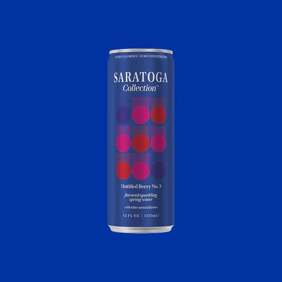 Saratoga Sparkling Water