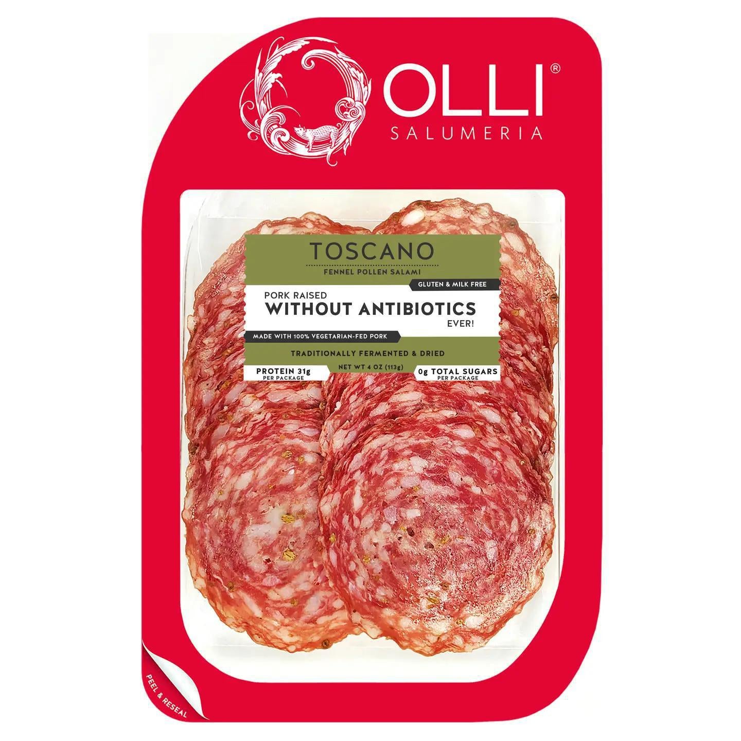 Olli Toscano Pre Sliced Salami