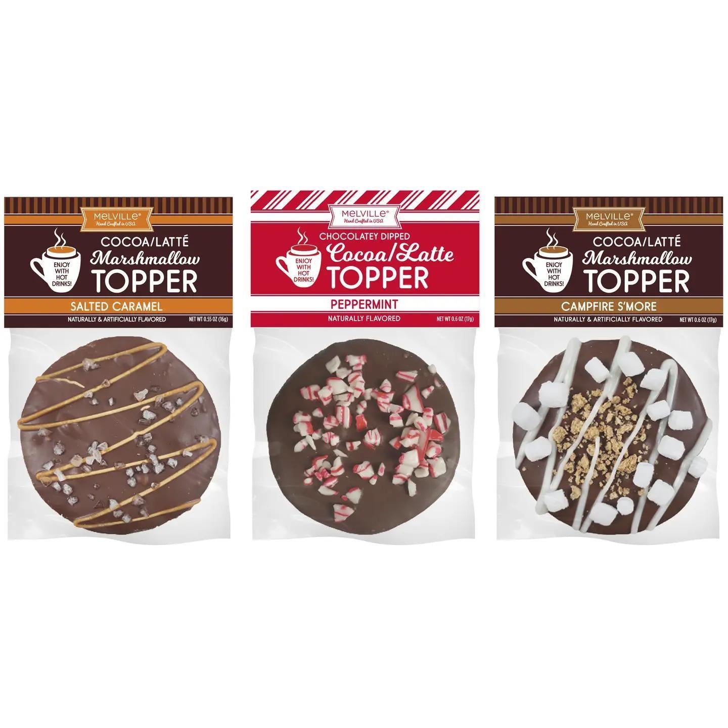 Chocolatey-Dipped Marshmallow Toppers