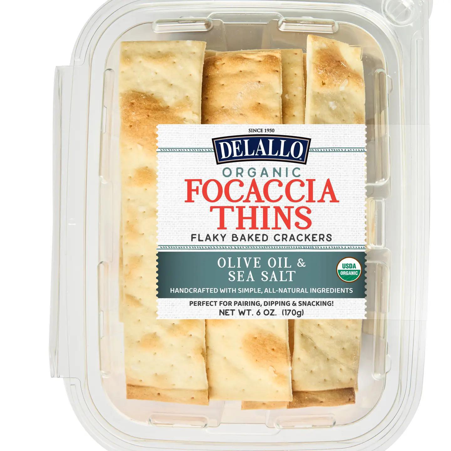 Organic Focaccia Thins