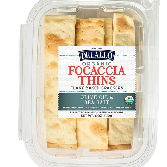 Organic Focaccia Thins