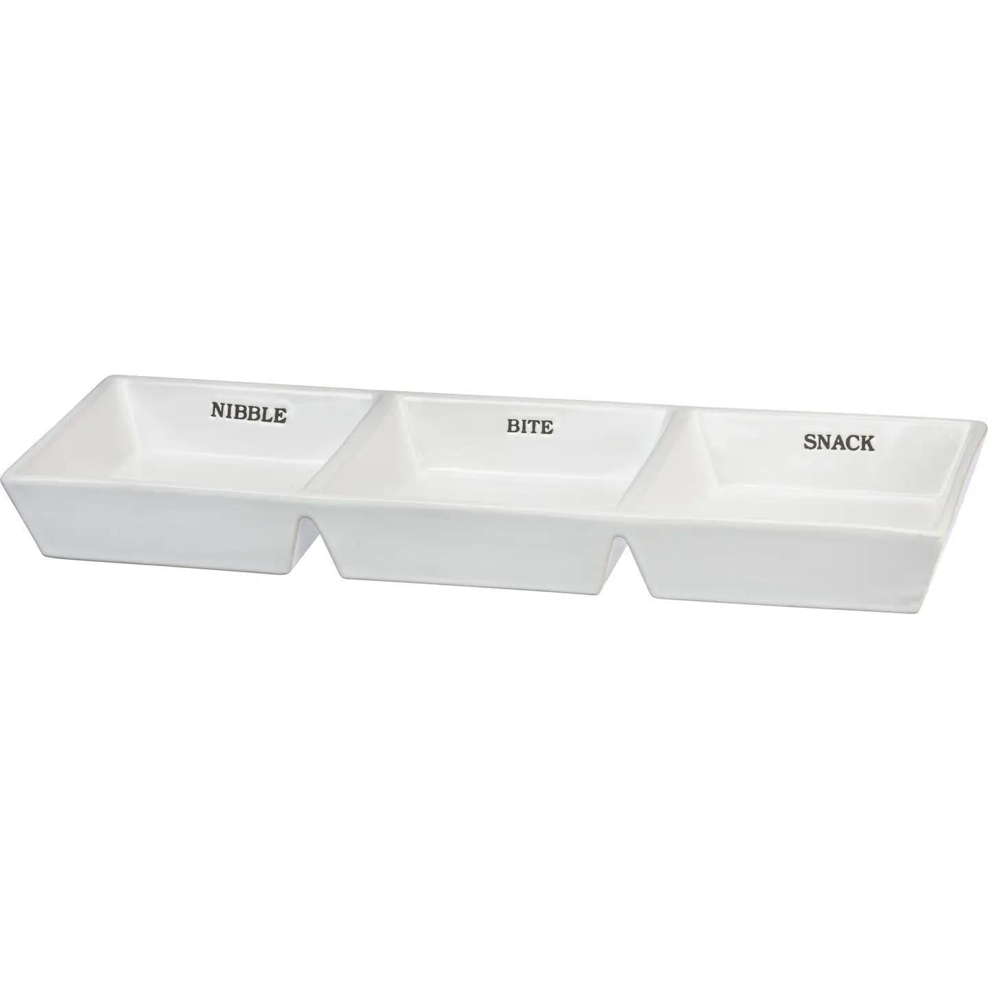 Nibble Bite Snack Tidbit Tray