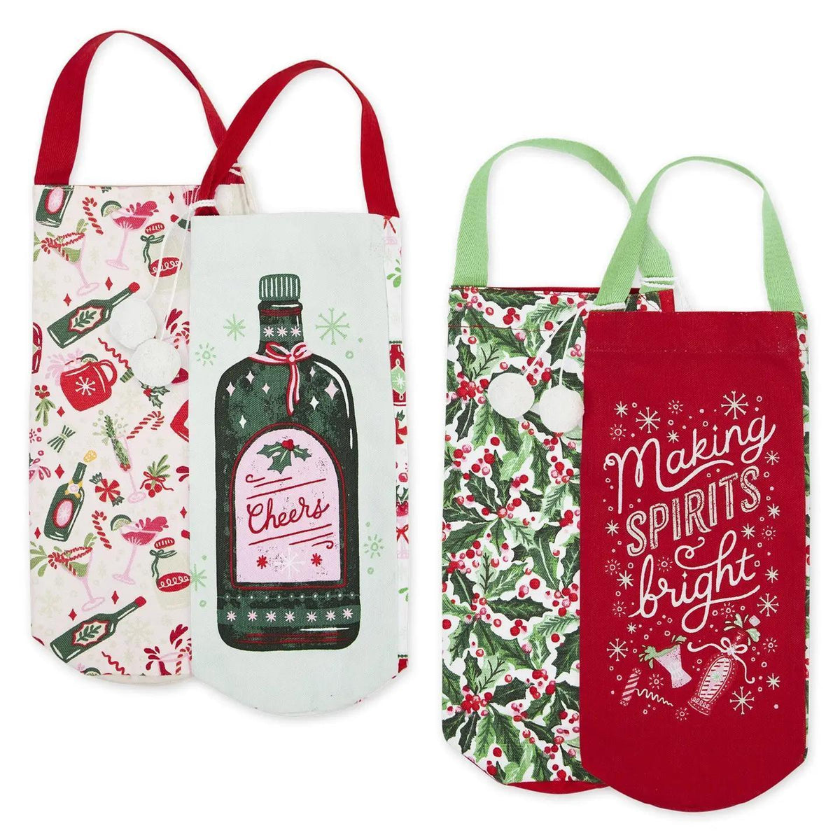 Holiday Wine Bag