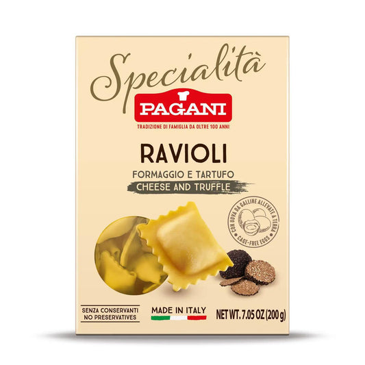 Pagani Ravioli with Cheese and Truffle
