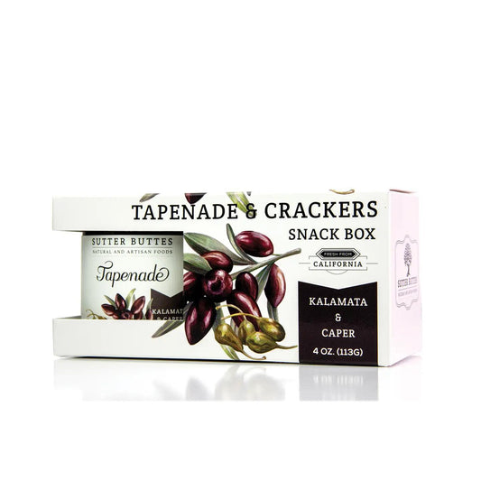 Kalamata & Caper Snack Box