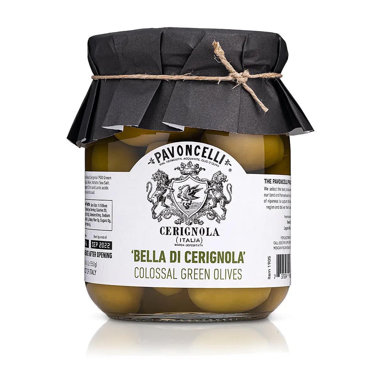 Colossal Green Olives 'Bella Di Cerignola'