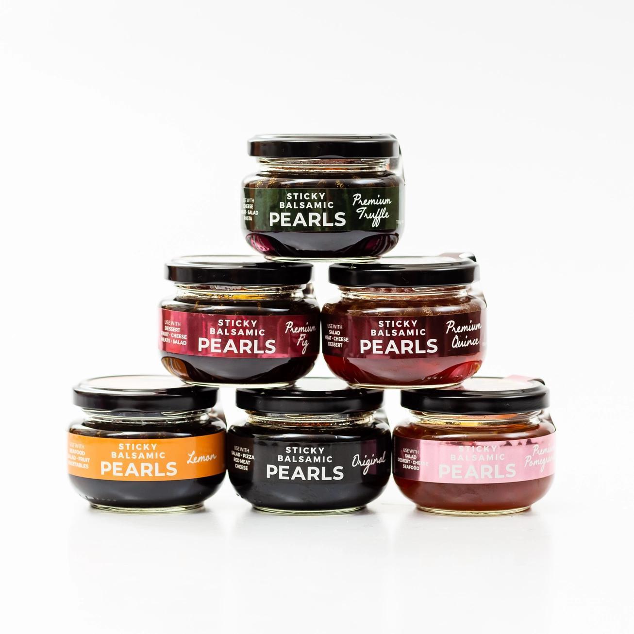 Sticky Balsamic Pearls