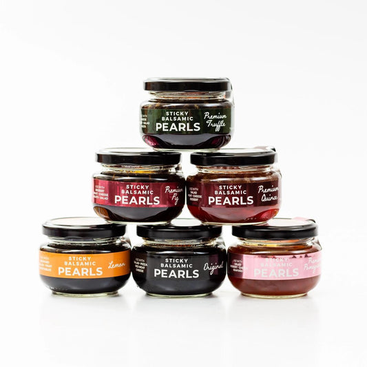 Sticky Balsamic Pearls