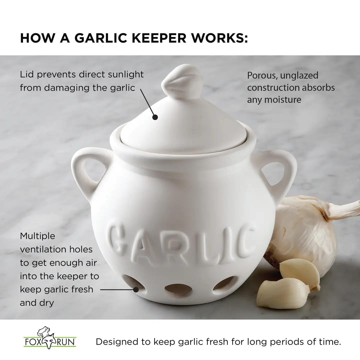 Ceramic Garlic Keeper