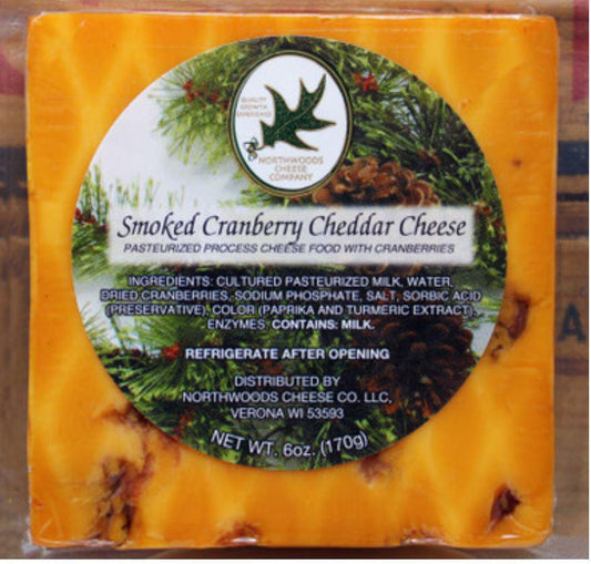 Smoked Cranberry Cheddar Square