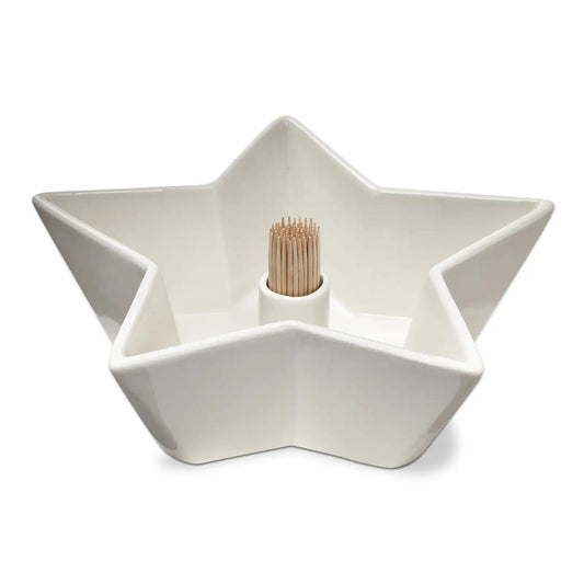 Star Bowl with Toothpick Holder