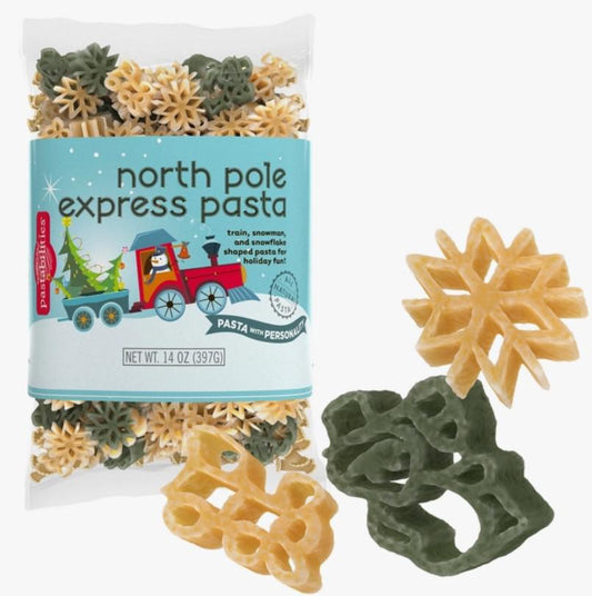 North Pole Express Shaped Pasta