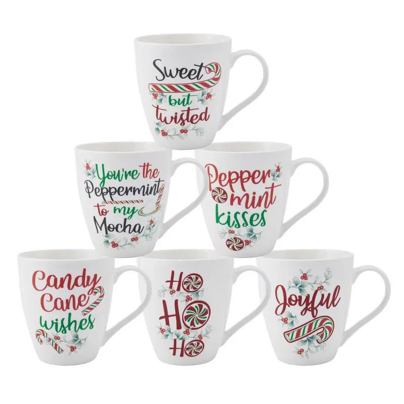 Christmas Mugs Asst