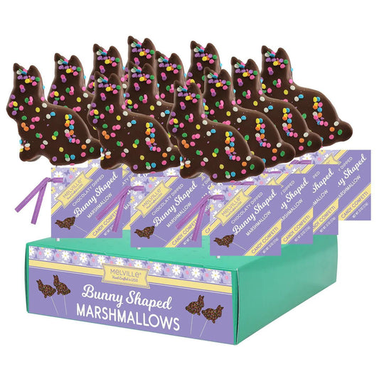 Milk Chocolate Bunny-Shaped Marshmallow Pops