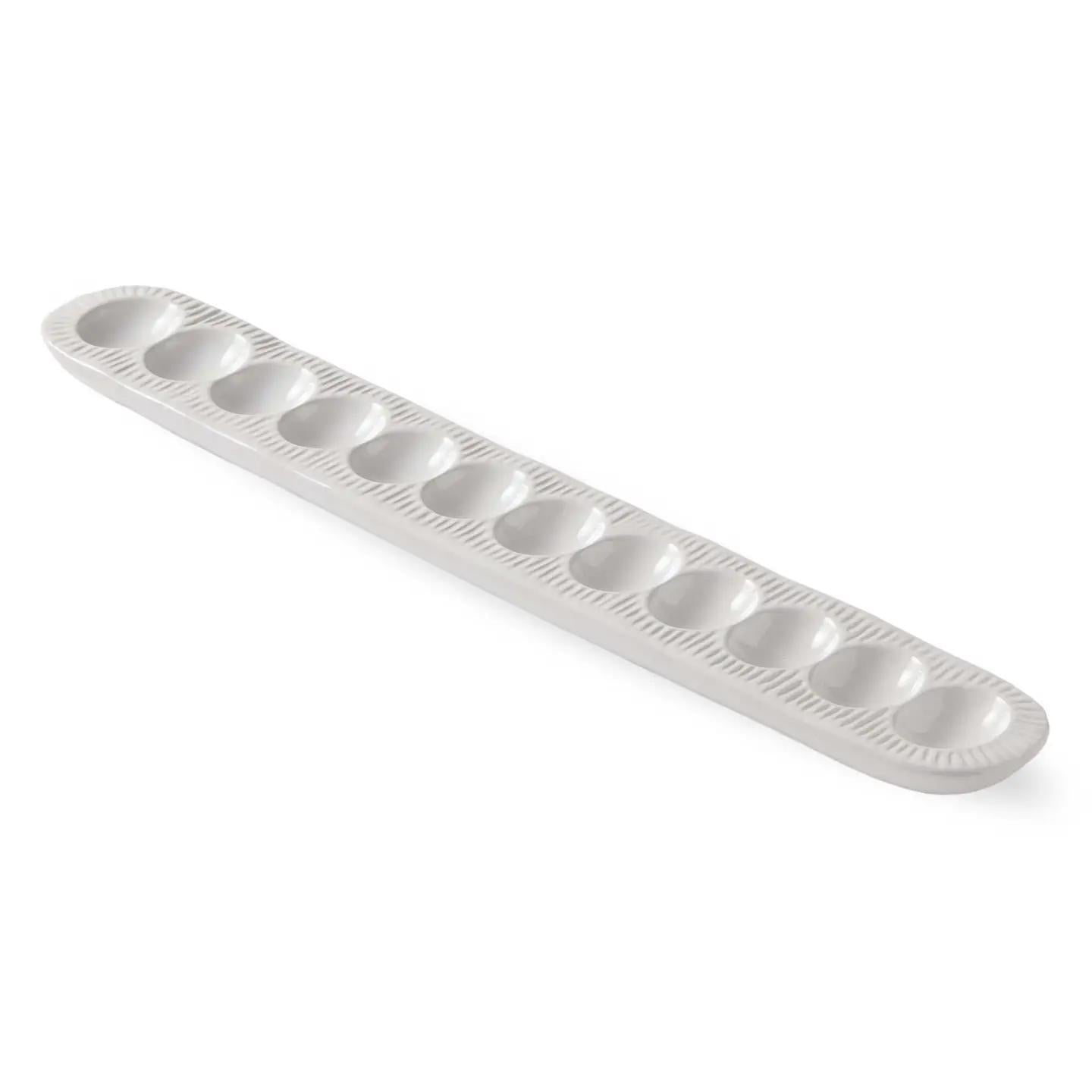 Stoneware Egg Platter