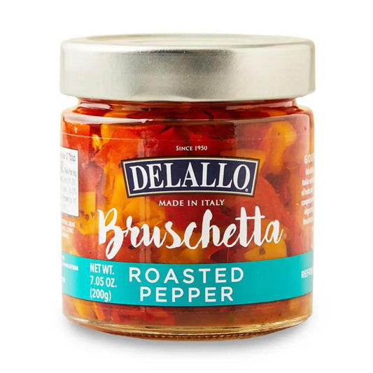 Roasted Pepper Bruschetta