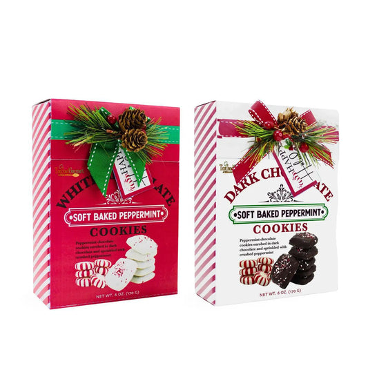 Soft Baked Peppermint Cookies