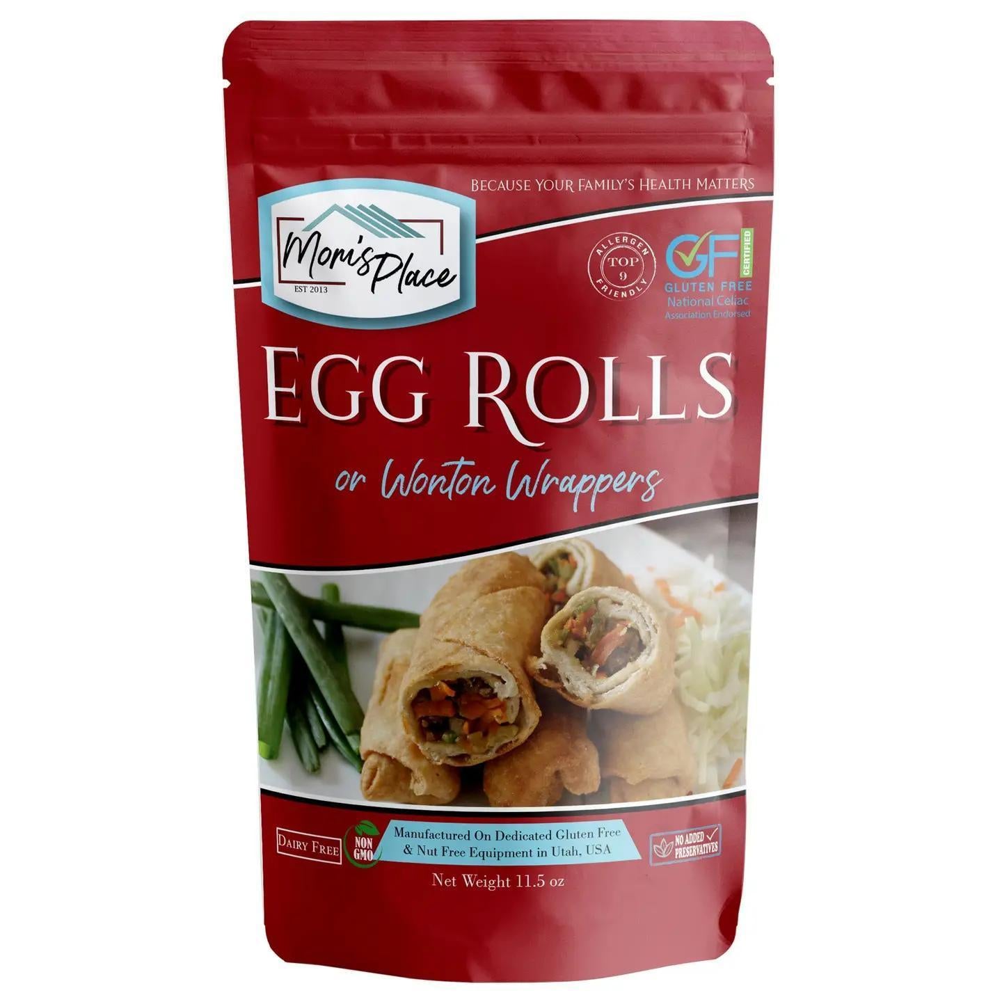Gluten-Free Egg Rolls & Wonton Wraps Mix