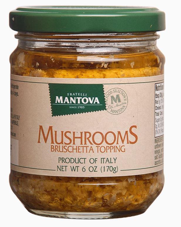 Mantova Mushroom Bruschetta