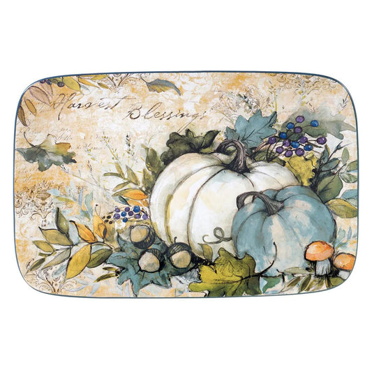 Harvest Gatherings Fall Rectangular Platter