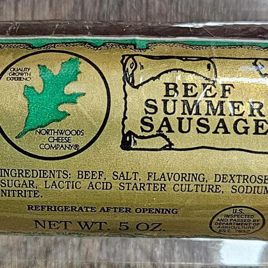 Northwoods 5oz All Beef Summer Sausage