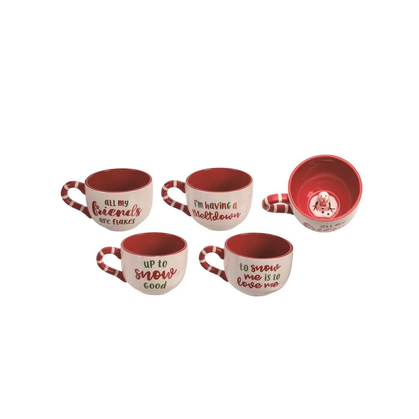 Dolomite Melting Snowman Mug