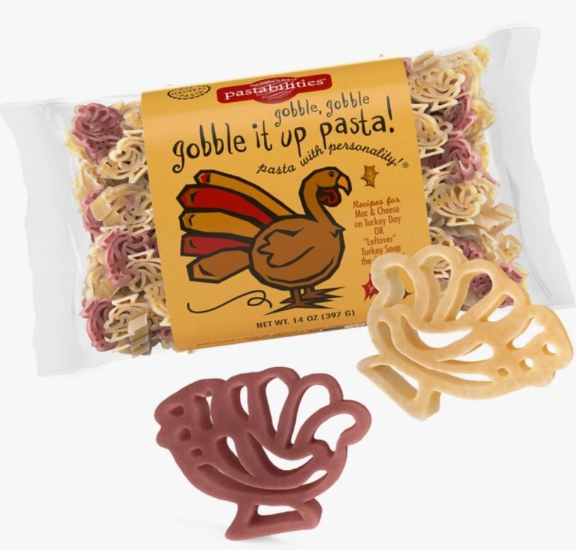 Gobble Gobble Turkey Shaped Pasta