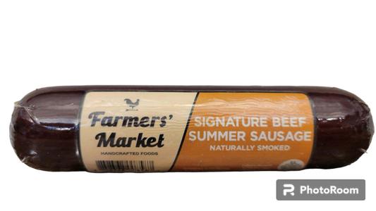 Farmers' Market Summer Sausage Signature Beef