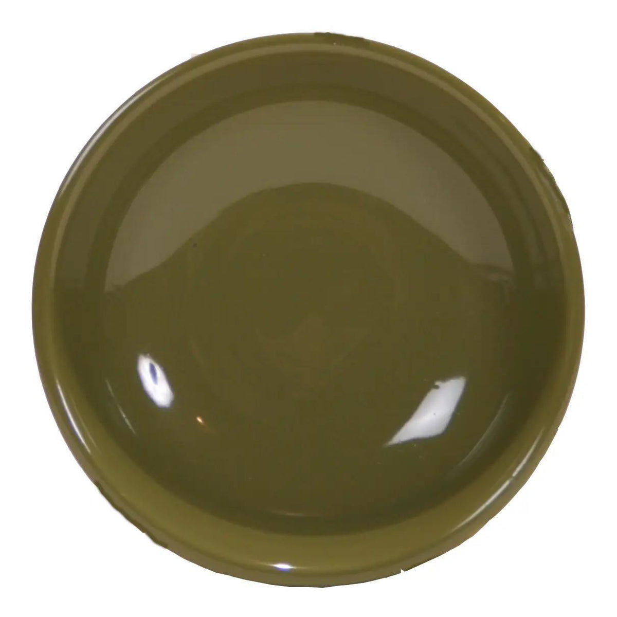Small Round Bowl - Olive Green