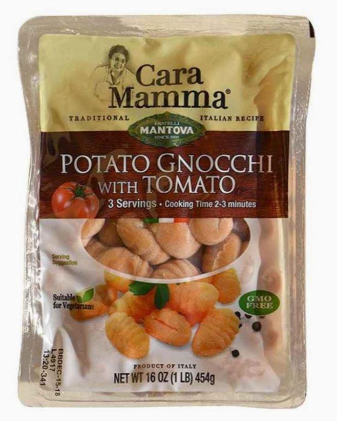 Mantova Cara Mamma Potato Gnocchi (Tomato)