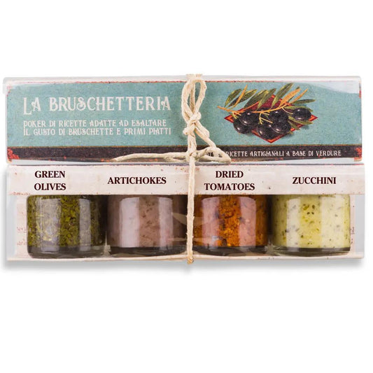 La Bruschetteria 4 Pack Bruschetta Set